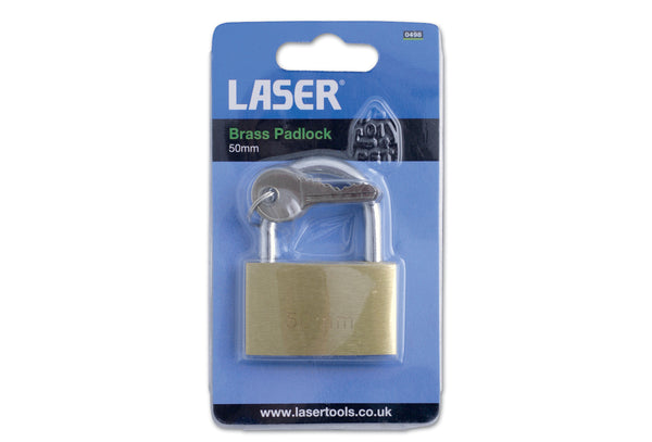 Brass Padlock 50mm 0498