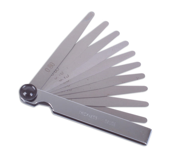 Metric Feeler Gauge - 10 Blades 0869