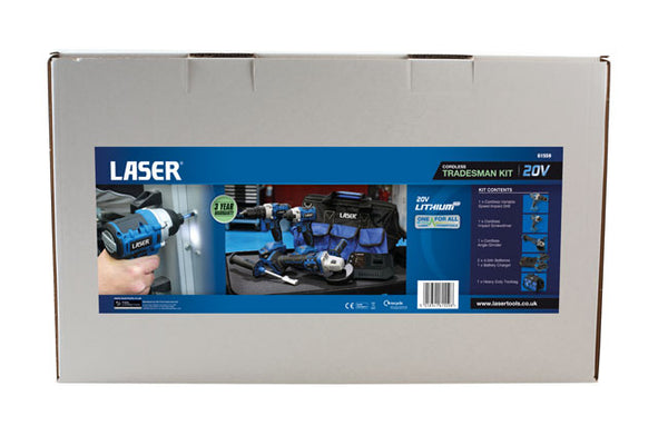 Cordless Tools 20V Tradesman Kit (Euro) 61559